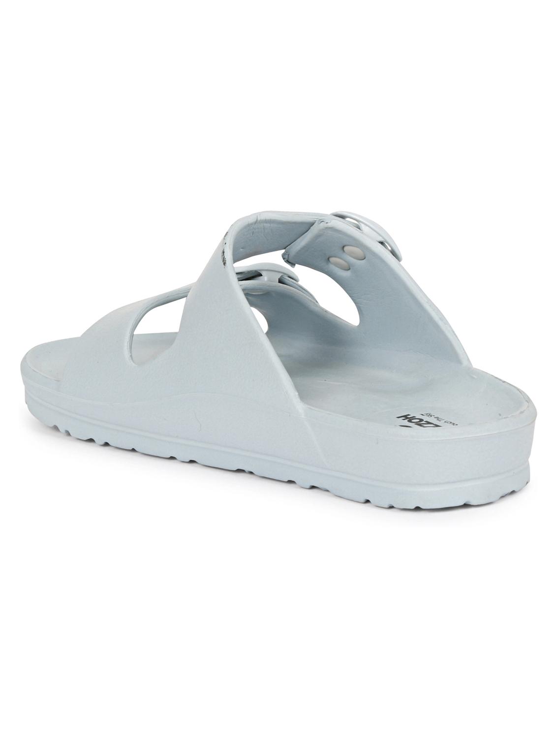 grey eva slides flip flops - 20830714 - Standard Image - 2