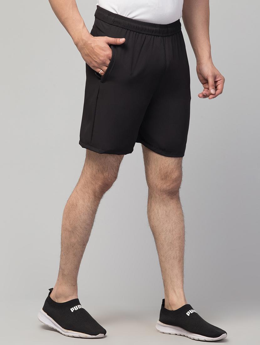 men mid rise solid shorts - 20830742 - Standard Image - 2