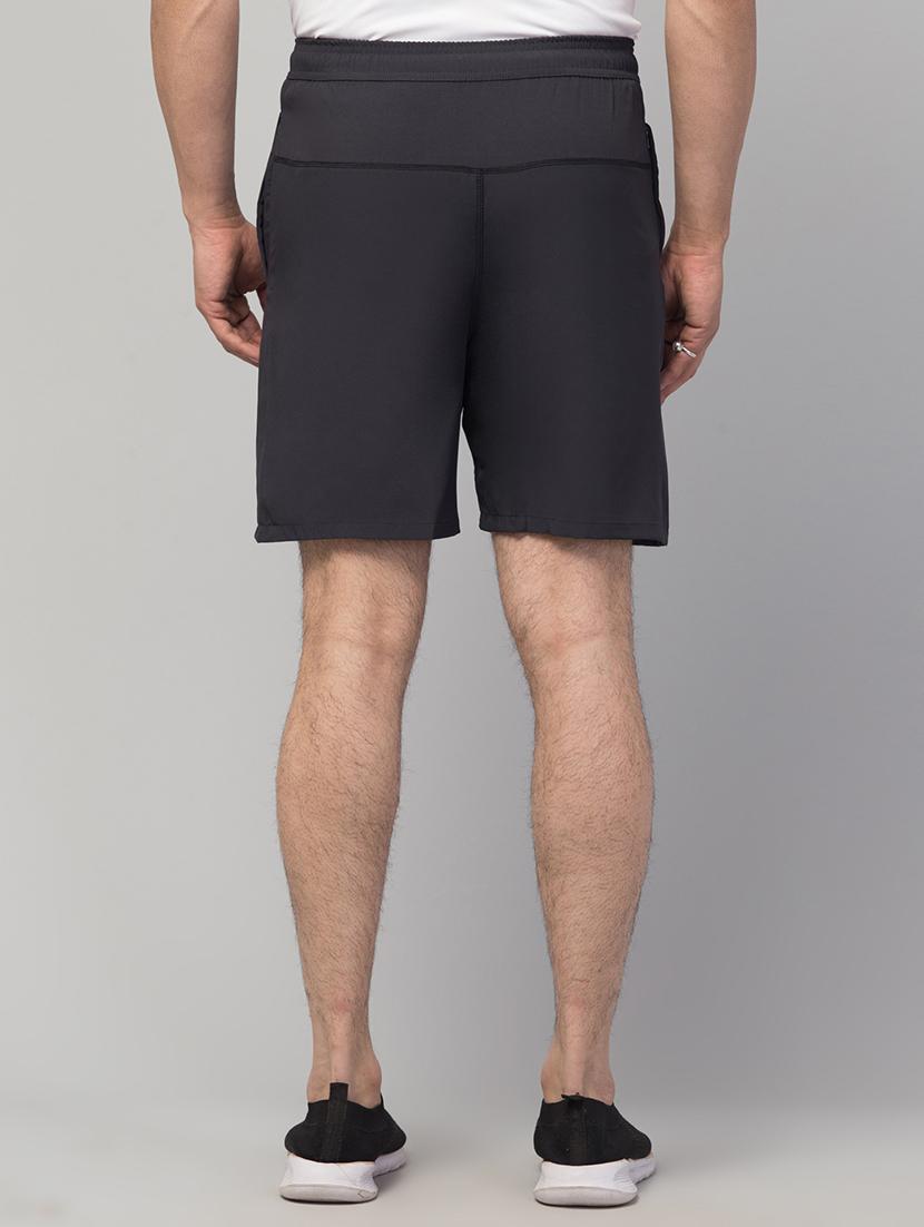 men mid rise solid shorts - 20830744 - Standard Image - 2