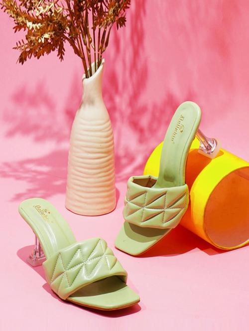 women slip on heel sandal - 20831301 -  Standard Image - 0
