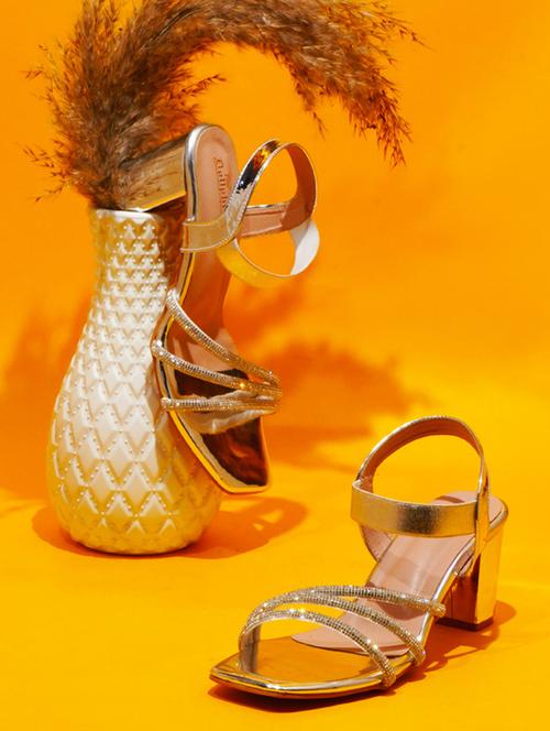 women back strap block heel sandal - 20831311 -  Standard Image - 0