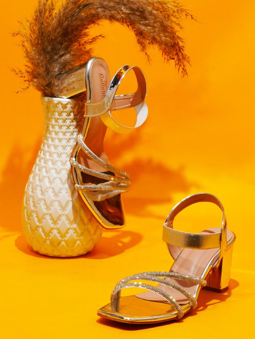 women back strap block heel sandal - 20831311 -  Zoom Image - 0