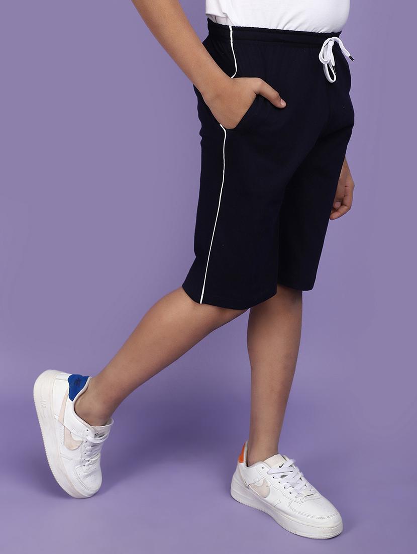 navy blue side taped three fourth - 20831438 - Standard Image - 2