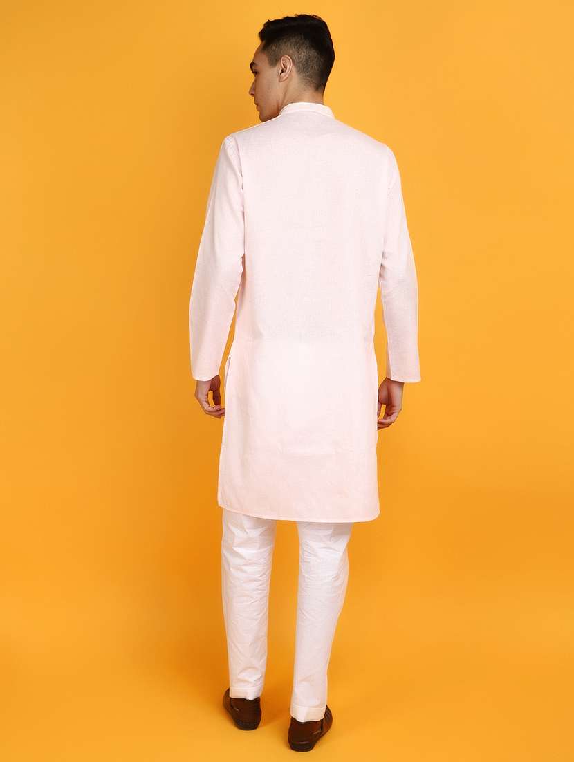 pink polyester ethnic wear - 20831558 -  Standard Image - 2