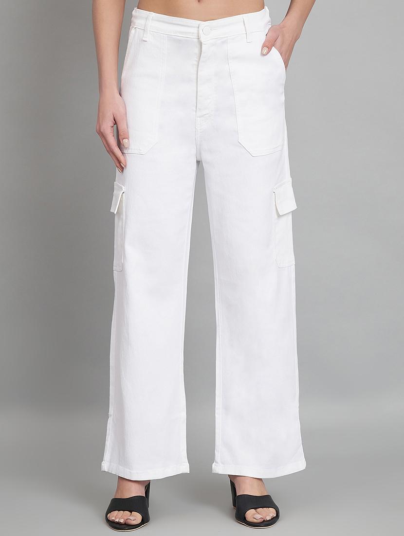 women's high rise solid cargo - 20832009 - Zoom Image - 0