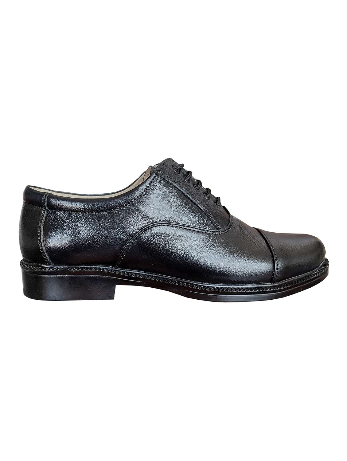 black leather laceup oxfords - 20832107 -  Standard Image - 2