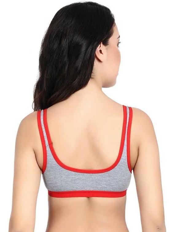 women color block sports bra - 20838622 -  Standard Image - 2