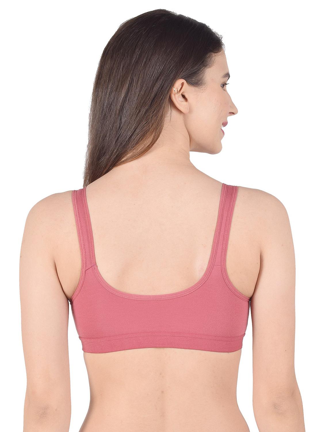 women color block sports bra - 20838687 - Standard Image - 2