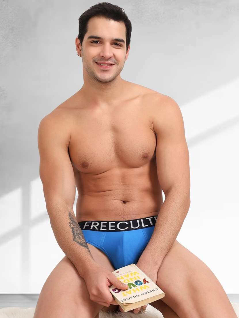 men pack of 3 pure cotton hipster briefs - 20839988 -  Standard Image - 2