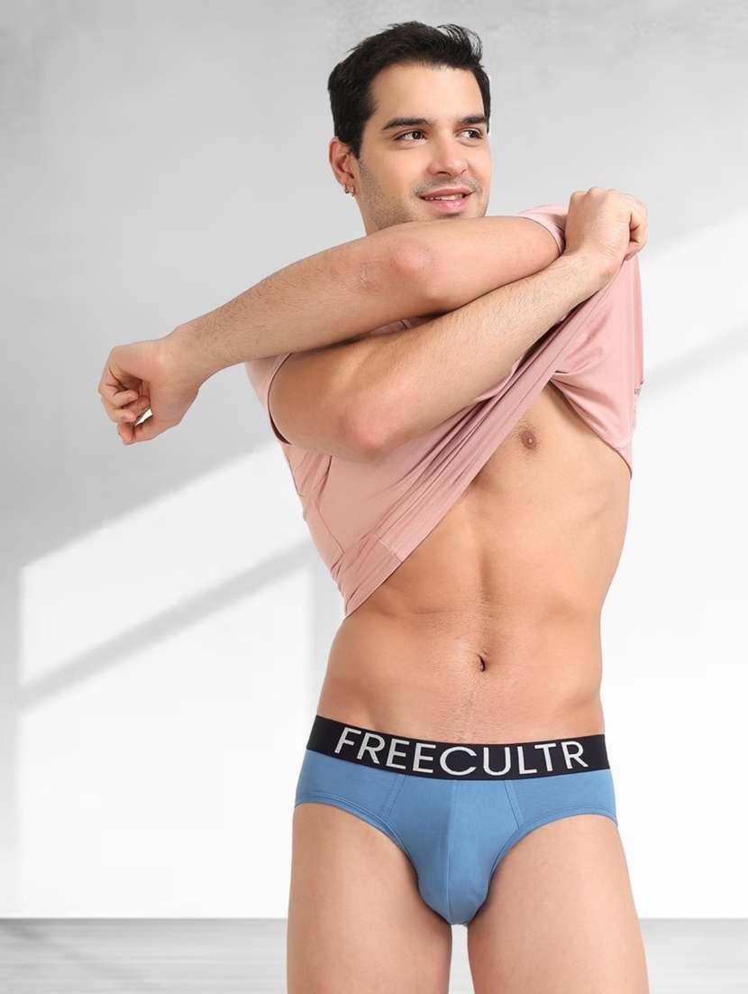 men pack of 3 pure cotton hipster briefs - 20839989 -  Standard Image - 2