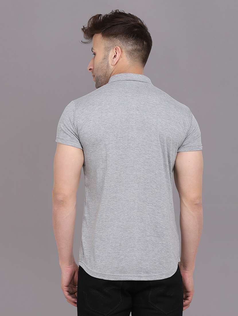 men color block cotton casual shirt - 20840651 -  Standard Image - 2