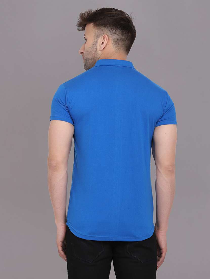 men collared color block casual shirt - 20840652 -  Standard Image - 2