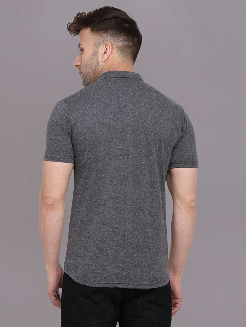 men color block cotton casual shirt - 20840673 -  Standard Image - 2