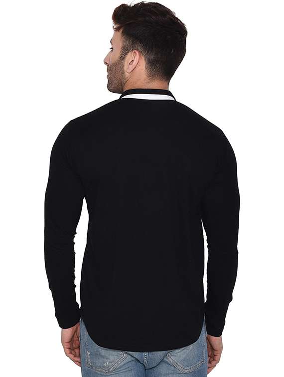 men placement print cotton shirt - 20840702 -  Standard Image - 2