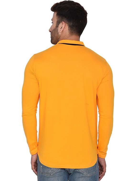 men collared placement printed casual shirt - 20840709 -  Standard Image - 2