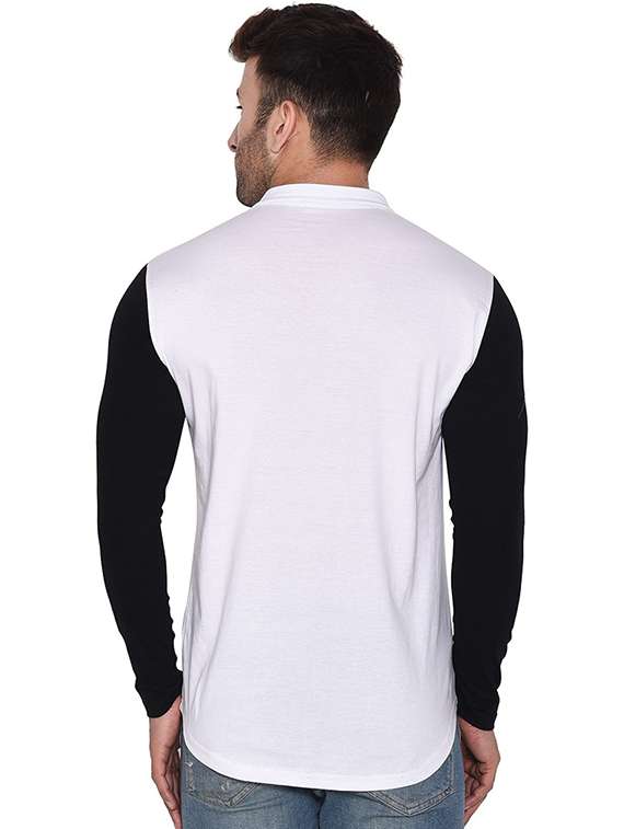 men color block cotton casual shirt - 20840738 -  Standard Image - 2