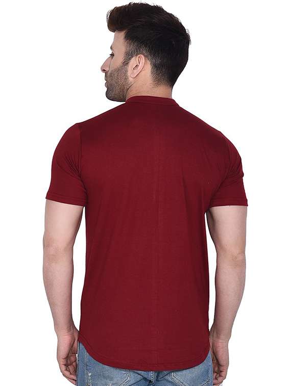 men mandarin neck casual shirt - 20840784 -  Standard Image - 2