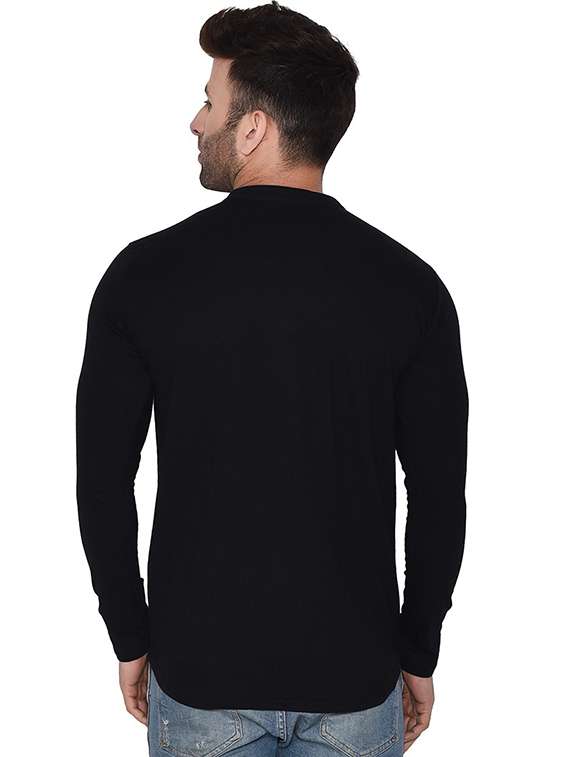 Men Mandarin Neck Placement Printed Casual Shirt - 20840827 -  Standard Image - 2