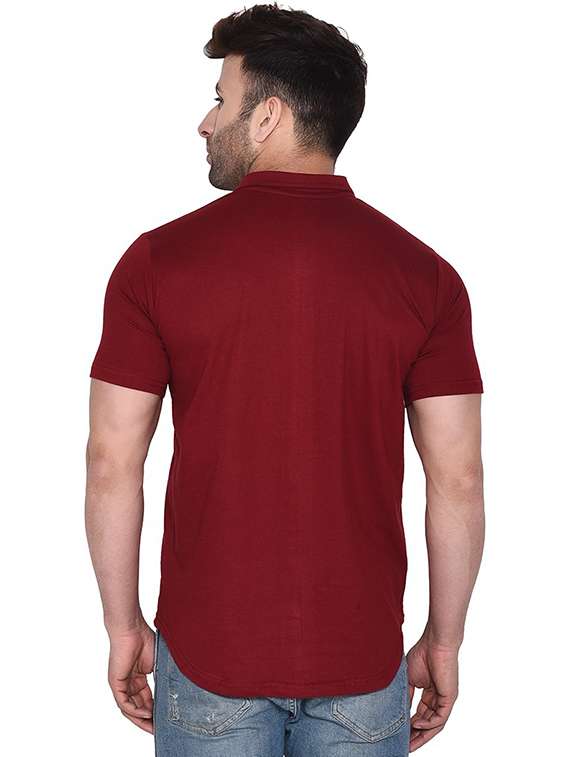 men collared neck casual shirt - 20840836 -  Standard Image - 2