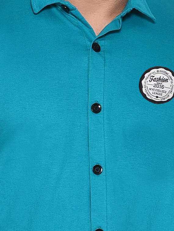 men collared neck casual shirt - 20840852 -  Standard Image - 2