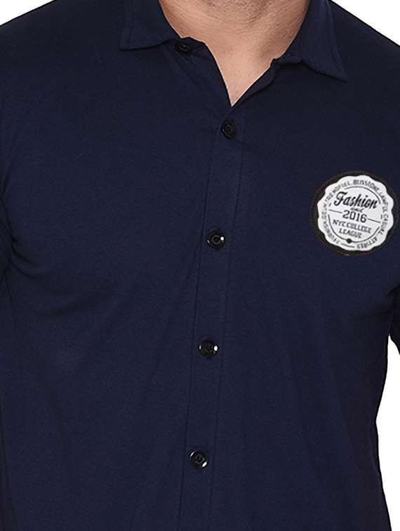 men placement print cotton t-shirt - 20840856 -  Standard Image - 2