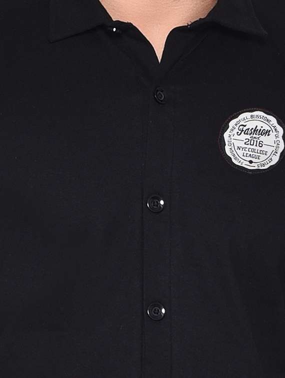 men collared neck casual shirt - 20840860 -  Standard Image - 2