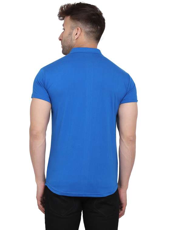 men collared color block casual shirt - 20840938 -  Standard Image - 2