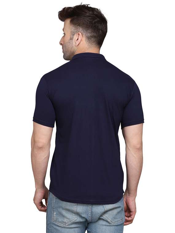 men collared neck color block casual shirt - 20840948 -  Standard Image - 2