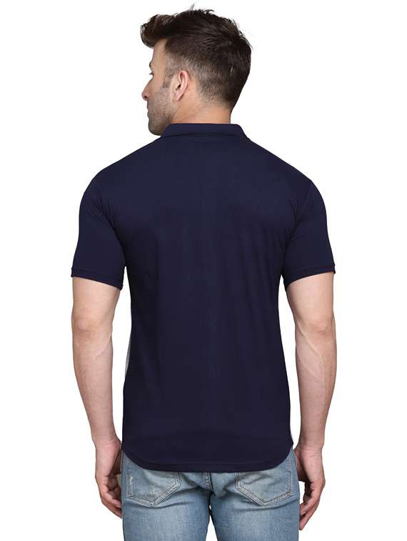 men color block cotton casual shirt - 20840963 -  Standard Image - 2