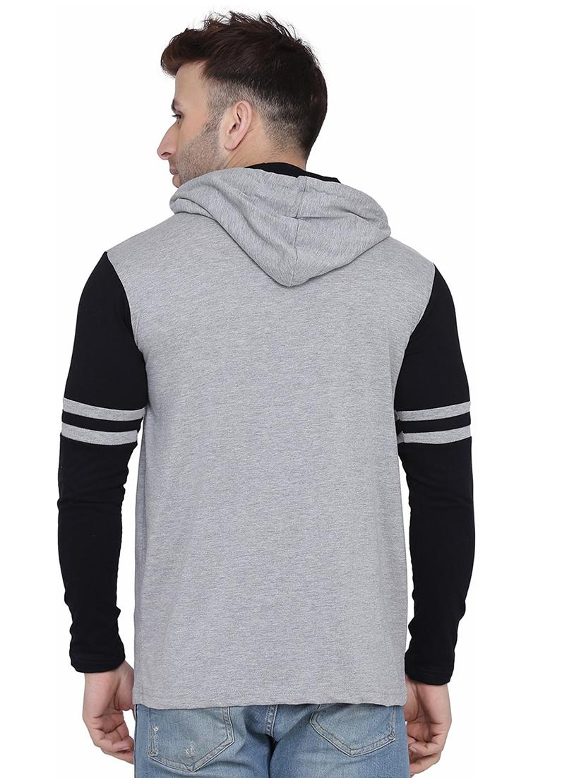 grey cotton blend casual shirt - 20841049 - Standard Image - 2