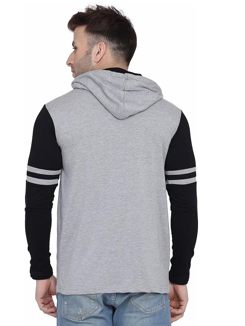 grey cotton blend casual shirt - 20841061 - Standard Image - 2
