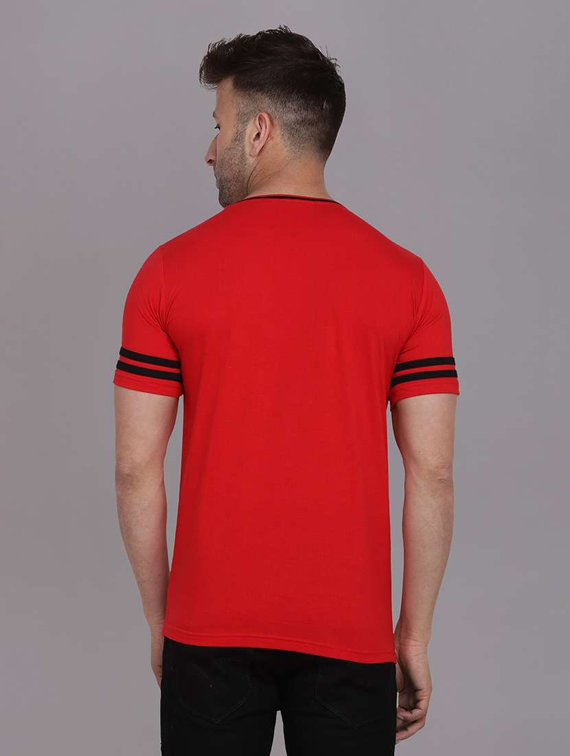 men taped short sleeve t-shirt - 20841349 -  Standard Image - 2