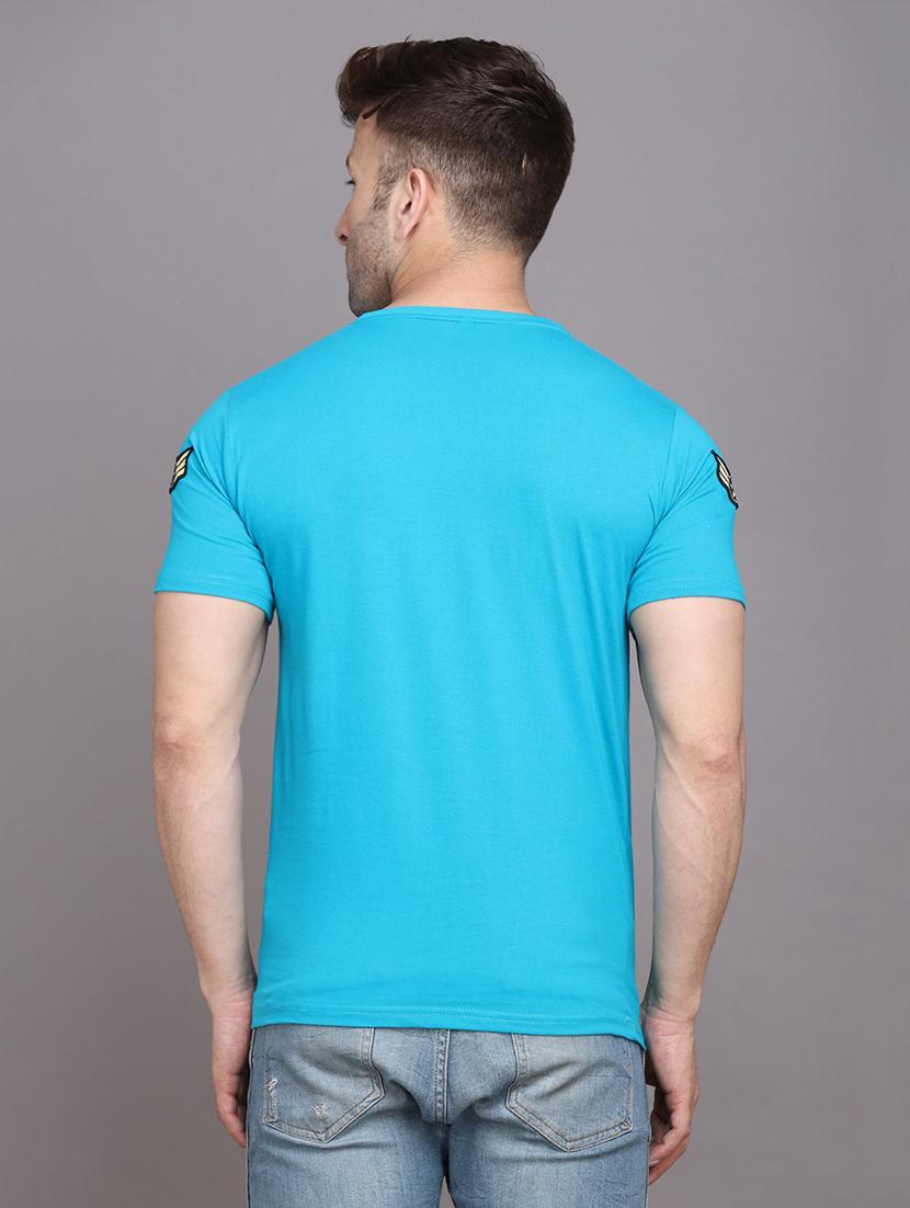 round neck solid t-shirt - 20841350 - Standard Image - 2