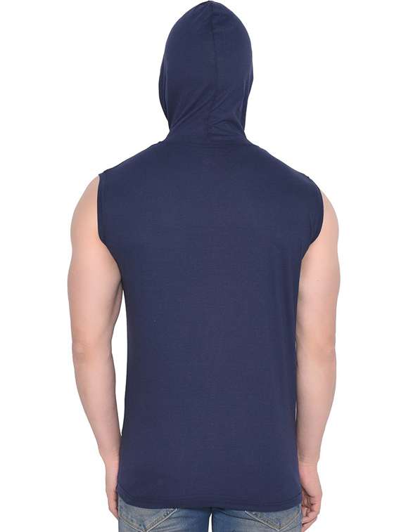 navy blue cotton blend t-shirt - 20841463 -  Standard Image - 2