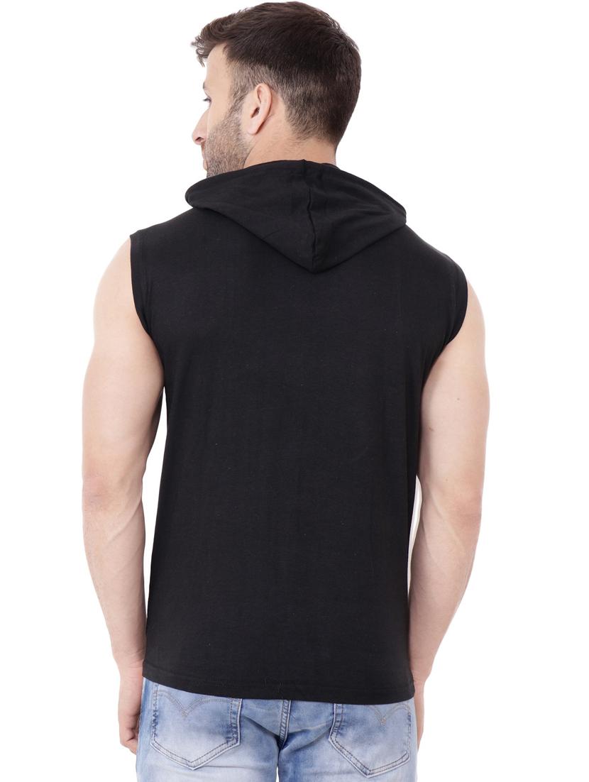 black cotton blend t-shirt - 20841485 - Standard Image - 2