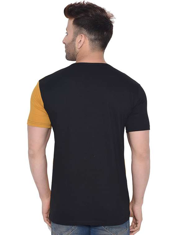 mustard cotton blend t-shirt - 20841529 -  Standard Image - 2