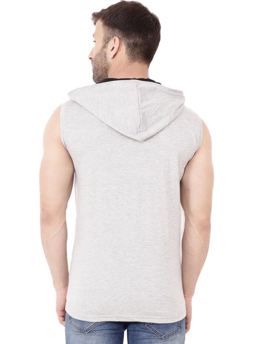 grey cotton blend t-shirt - 20841547 - Standard Image - 2