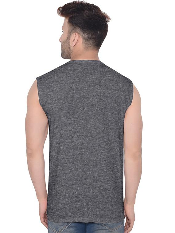 grey cotton blend t-shirt - 20841568 - Standard Image - 2