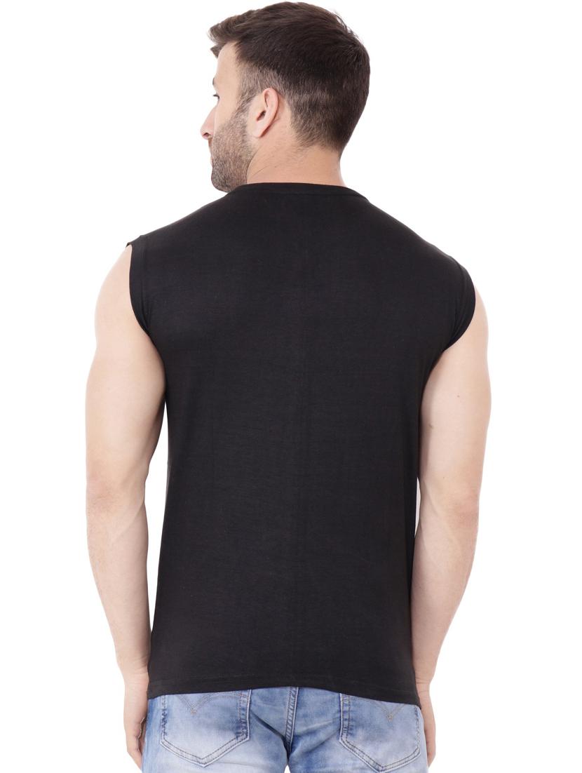 black cotton blend t-shirt - 20841583 - Standard Image - 2