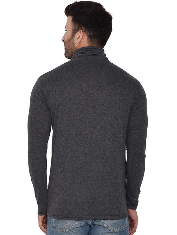 grey cotton blend t-shirt - 20841591 - Standard Image - 2
