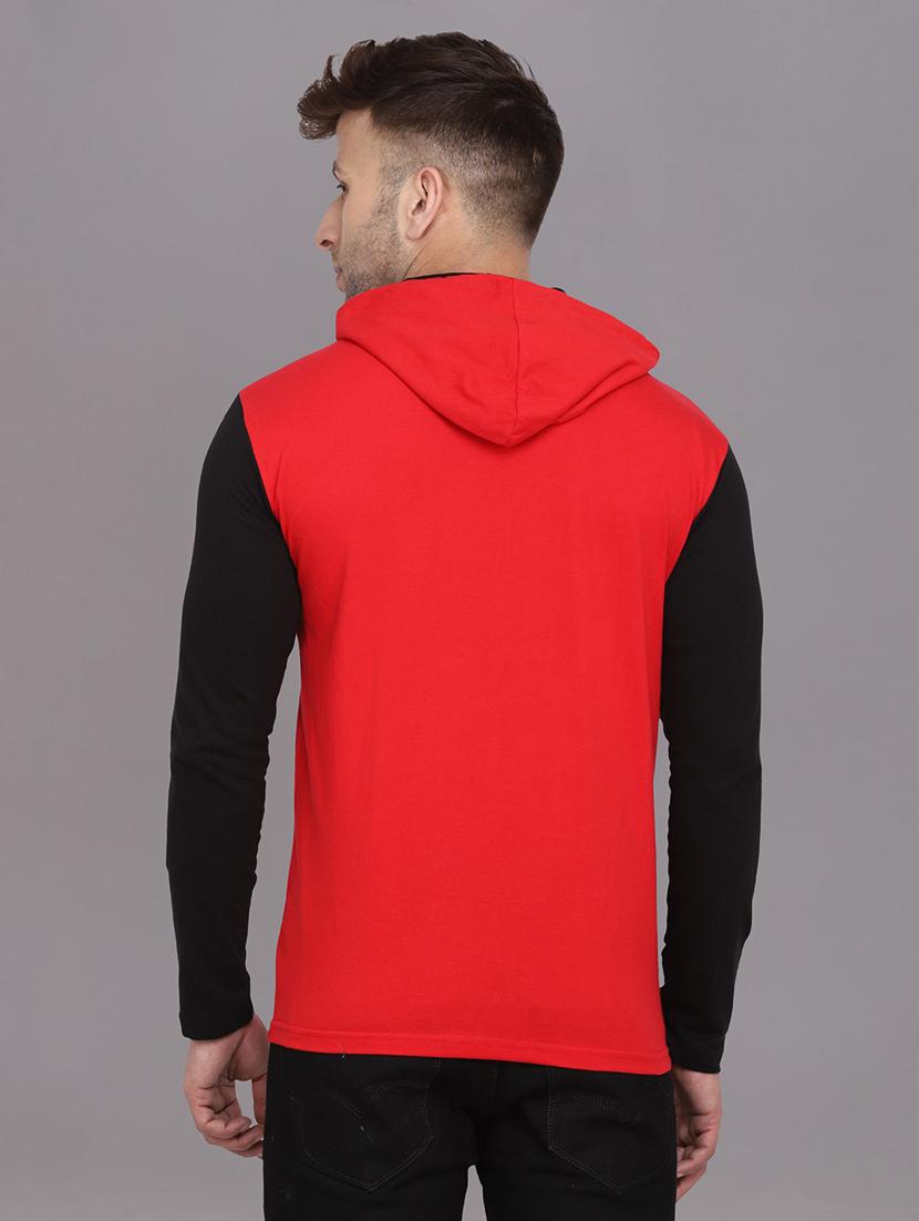 red cotton blend t-shirt - 20841613 - Standard Image - 2
