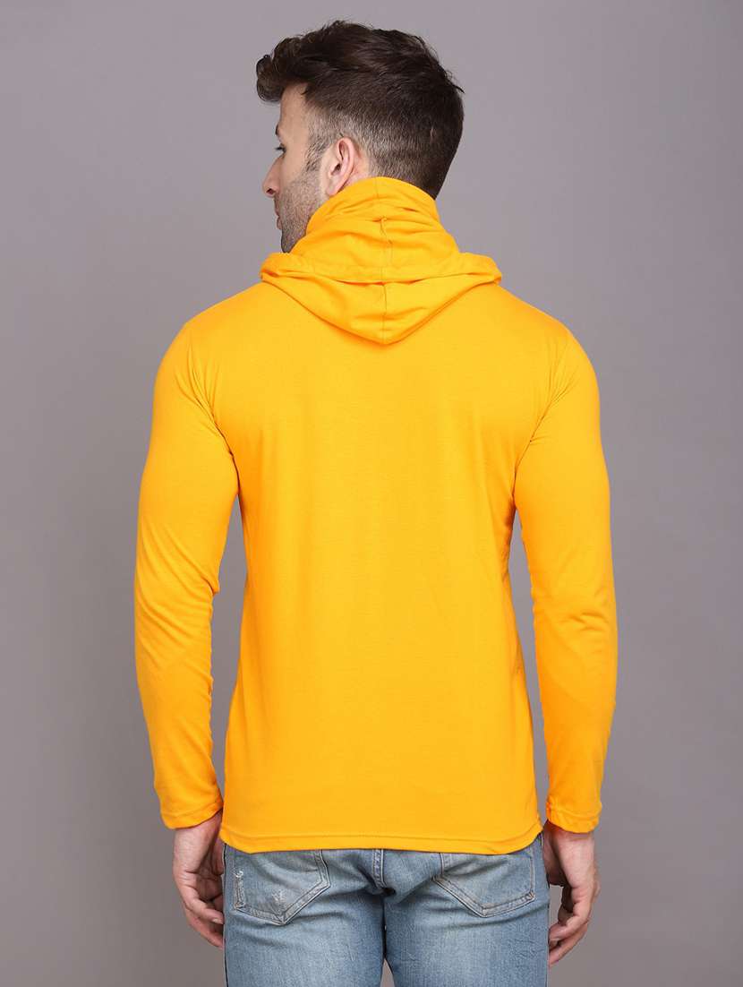 yellow cotton blend t-shirt - 20841635 - Standard Image - 2
