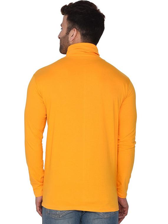 yellow cotton blend t-shirt - 20841641 - Standard Image - 2
