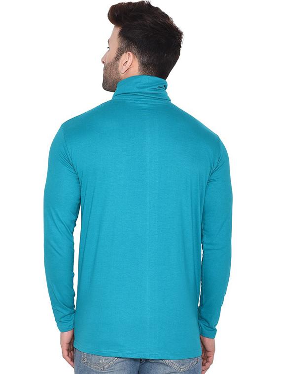 green cotton blend t-shirt - 20841645 - Standard Image - 2
