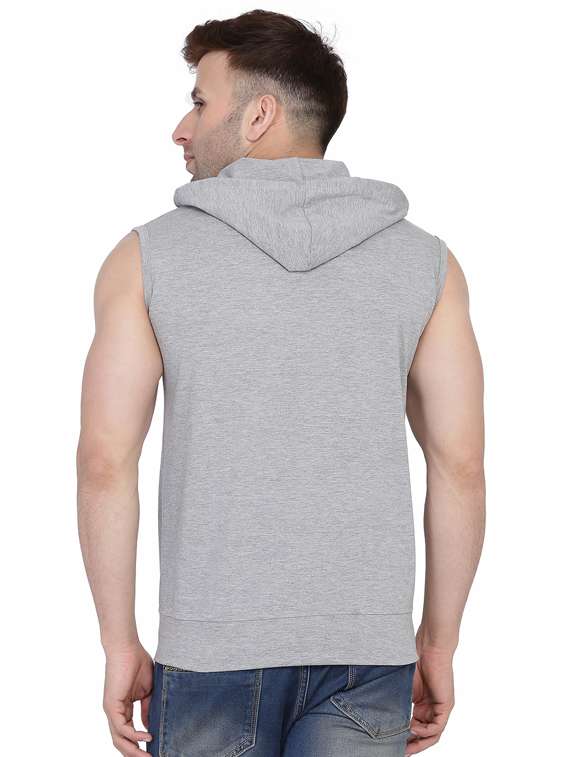 grey cotton blend t-shirt - 20841654 - Standard Image - 2