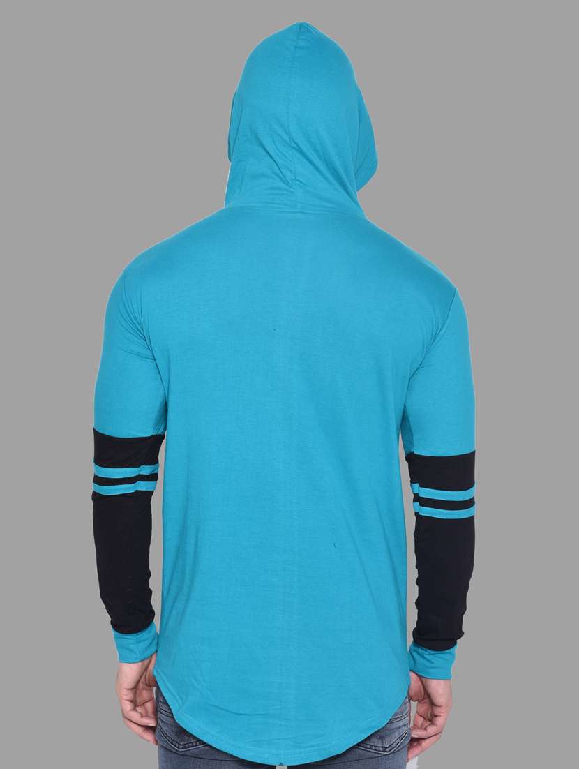 turquoise cotton blend t-shirt - 20841732 -  Standard Image - 2