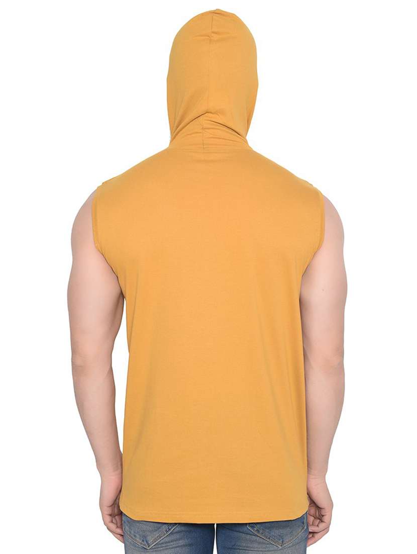 yellow cotton blend t-shirt - 20841737 -  Standard Image - 2