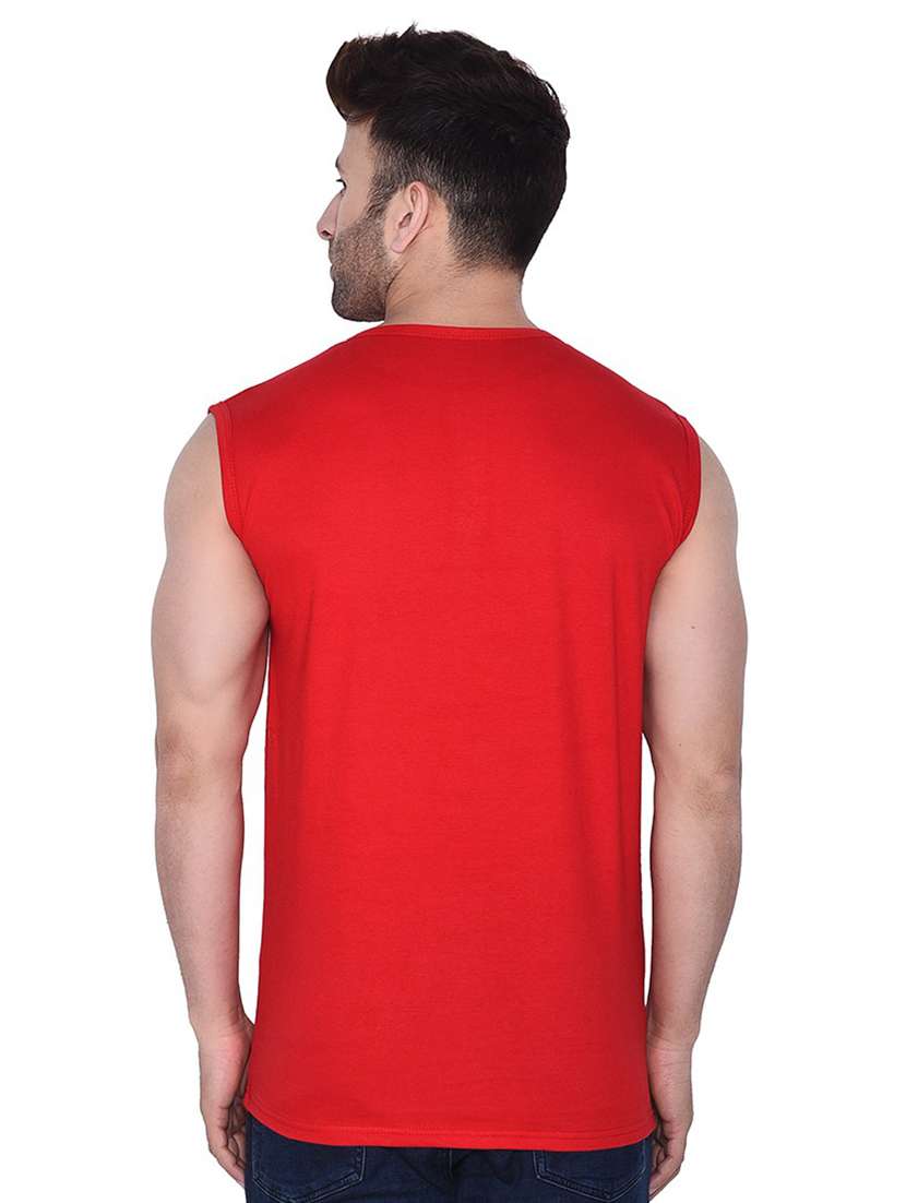 red cotton blend t-shirt - 20841739 -  Standard Image - 2