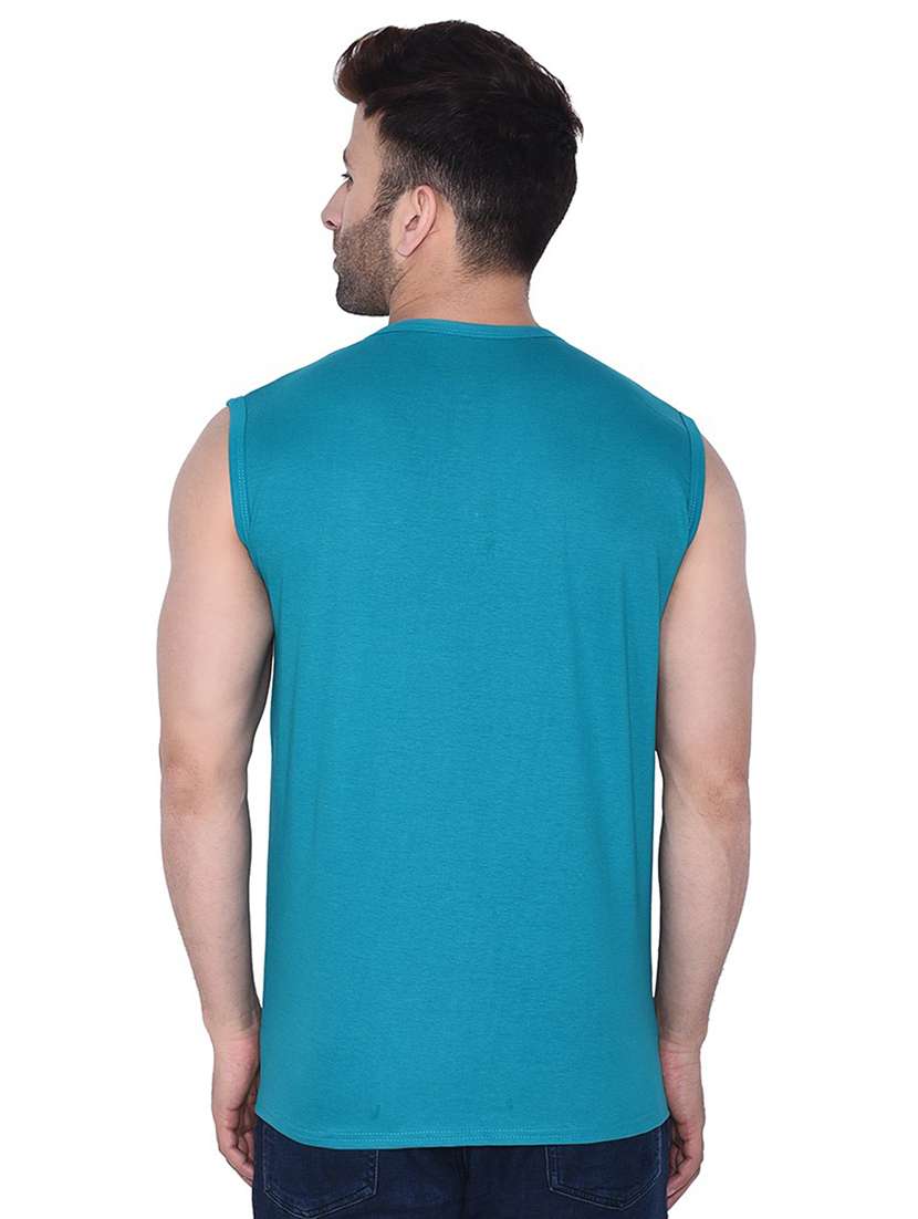 blue cotton blend t-shirt - 20841742 -  Standard Image - 2