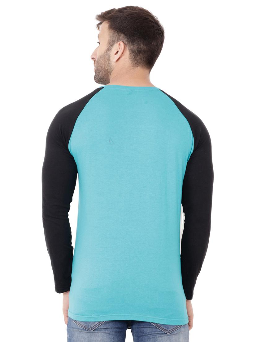 turquoise cotton blend t-shirt - 20841759 - Standard Image - 2